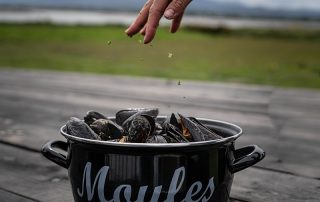 Pot of Cromane Mussels