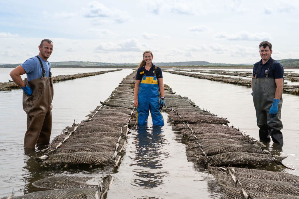 Sharon from realt na mara Shellfish Ireland shellfish facility tours